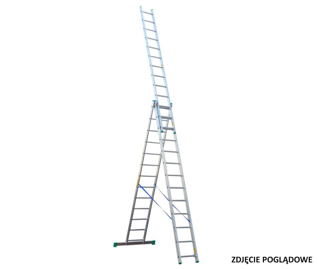 Drabina 3x12 TP 4212 ALU 8.41m - DRABEX
