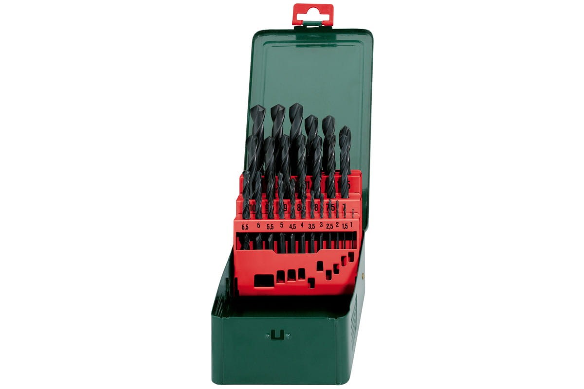 Wiertła do metalu HSS-R SP 25 szt. - METABO
