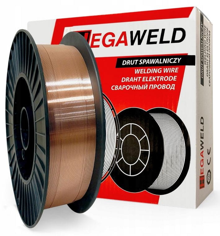 Drut spawalniczy do migomatu 0.8mm 5kg - HEGAWELD
