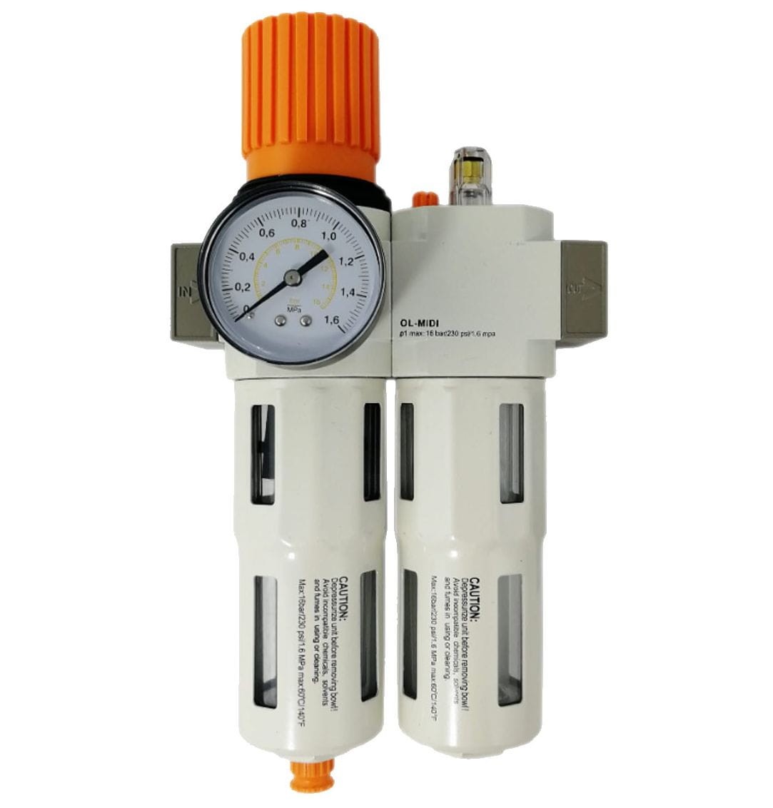Blok przygotowania powietrza 1/2" - HF PNEUMATICS