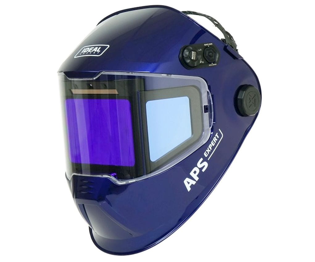 Przyłbica APS Expert D31 PANORAMIC Blue - IDEAL