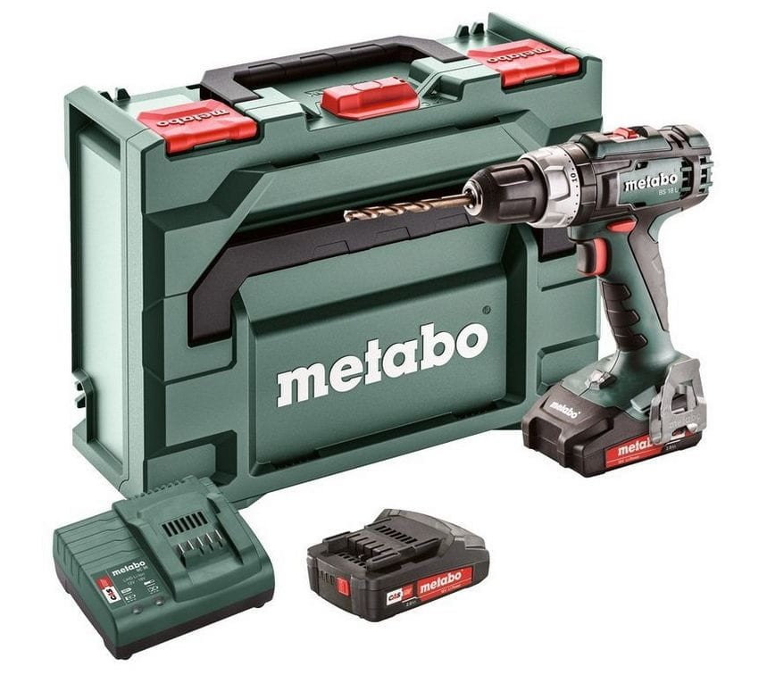 Wiertarko - wkrętarka BS 18 L 2x2.0Ah - METABO