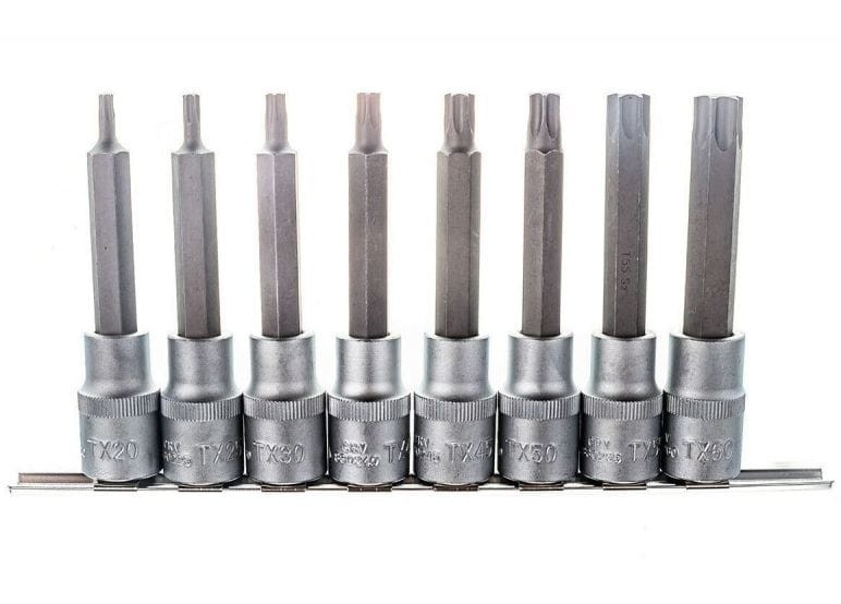Nasadki gwiazdkowe Torx 1/2" 100mm - ASTA