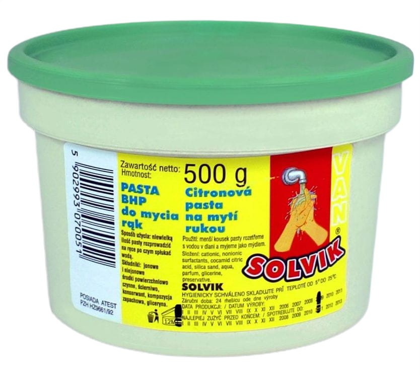 Pasta BHP mydlano-piaskowa 500g - VANSOLVIK