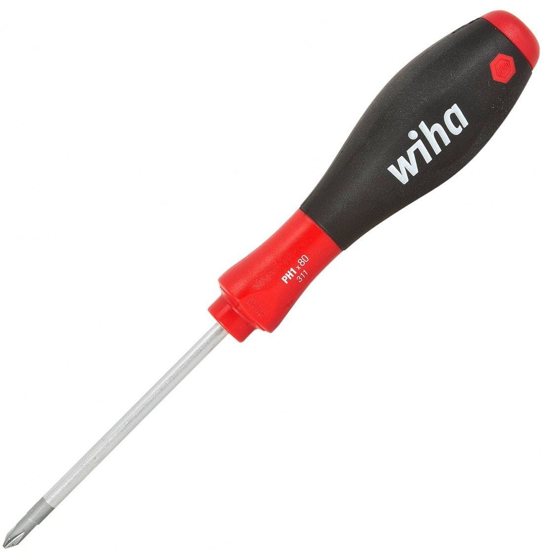 Wkrętak Phillips PH1x80mm SoftFinish - WIHA