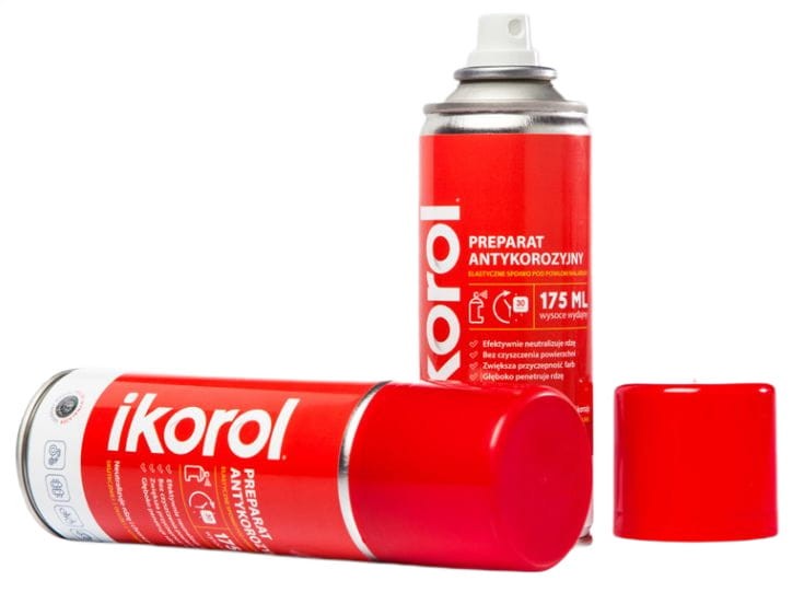 Preparat antykorozyjny w spray’u 175ml - IKOROL